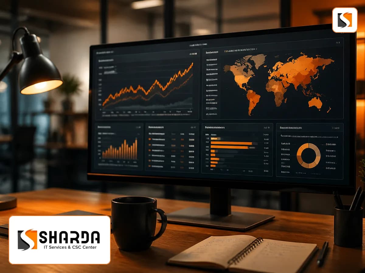 Sharda IT Services SEO analytics and digital marketing workspace